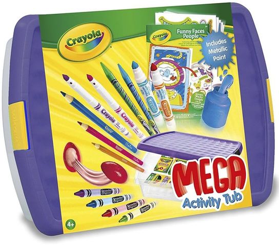  Crayola Mega Activity Tub