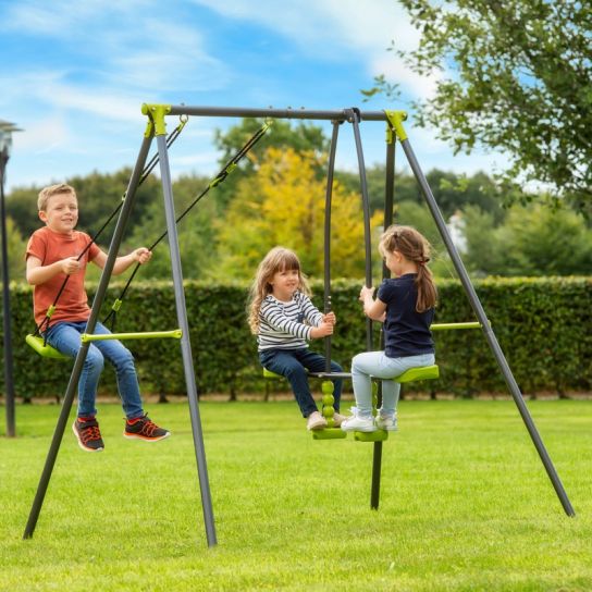 Swings 2-in-1 Swing and Seesaw Glider Set