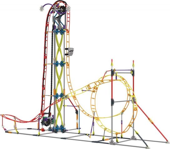 K'NEX Electric Inferno Roller Coaster Building Set 