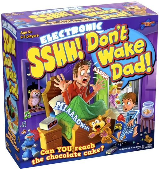 SSHH! Don't Wake Dad Action and Reflex Game