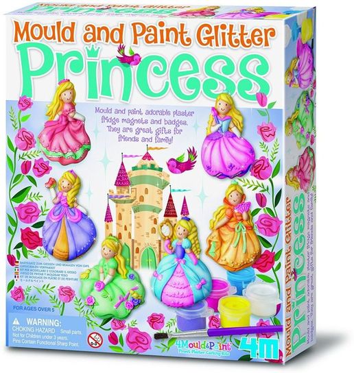 Glitter Princess Mould and Paint 