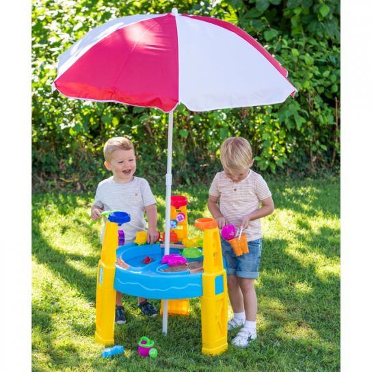 Sand Pits Sand and Water Table with Sun Umbrella