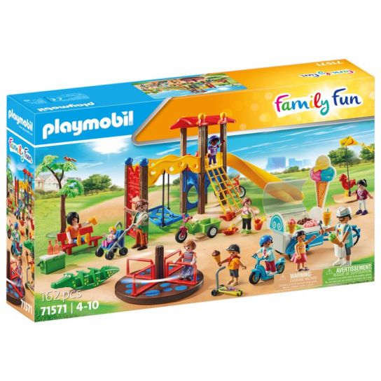 Playmobil Family Fun 71571 Playground 162 Piece Set