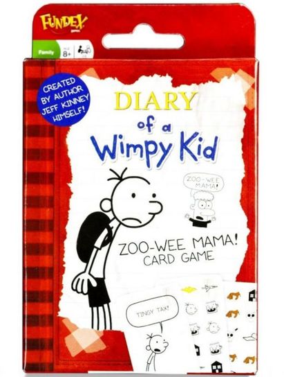 Paul Lamond Wimpy Kid Zoo Wee Mama Card Game