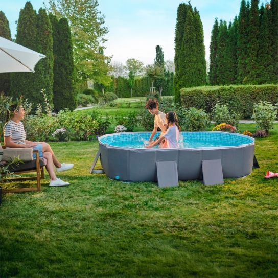 6ft Rectangle Portable Folding Garden Pool