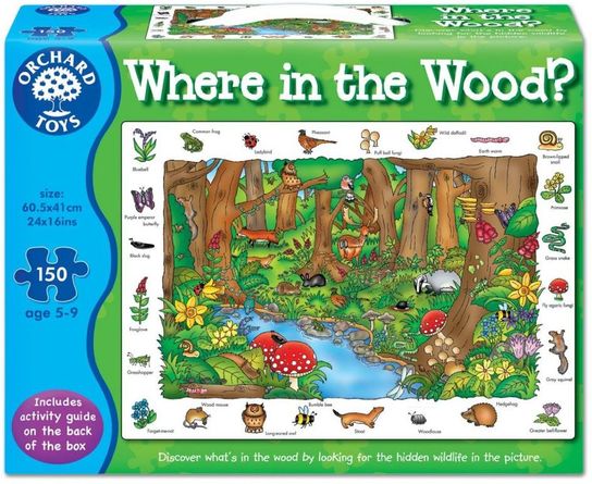 Where in the Wood?  by Orchard Toys