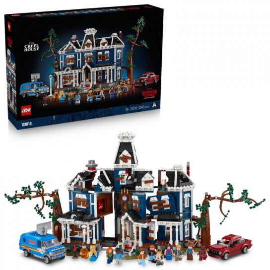 LEGO Icons Stranger Things: The Creel House Adult Building Set