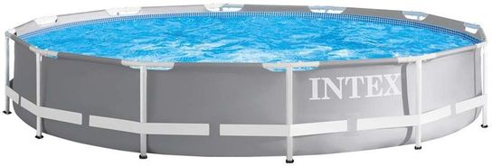 Intex Prism Metal Frame Round Pool 12ft x 30in - 26712NP  