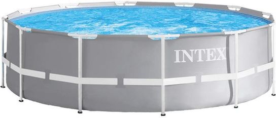 Intex Prism Metal Frame Round Pool 12ft x 39in (3.66M X 99CM )  - 26716NP / 26716UK 