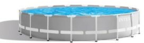 Intex Prism Metal Frame Round Pool 18ft x 48in - 26732NP  