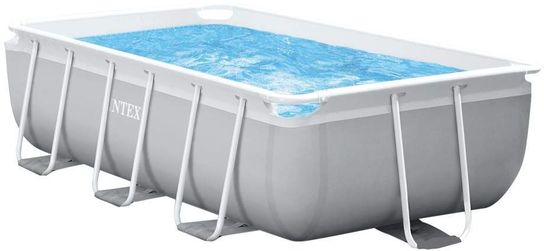 Intex Prism Metal Frame Rectangular Pool 9ft 10in x 5ft 9in x 31 1/2in - 26784NP