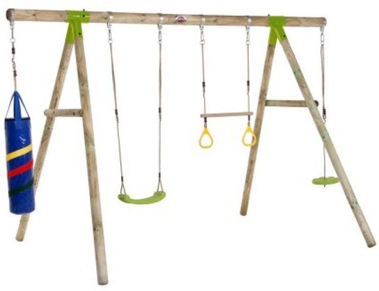 Capuchin Wooden Garden Swing Set