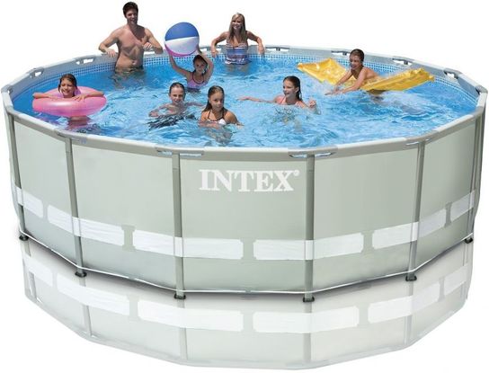 Ultra Metal Frame Round Metal Pool - 28322 - 16ft x 48in by Intex