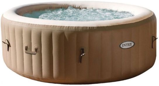 Intex PureSpa Bubble 4 Person Inflatable Hot Tub