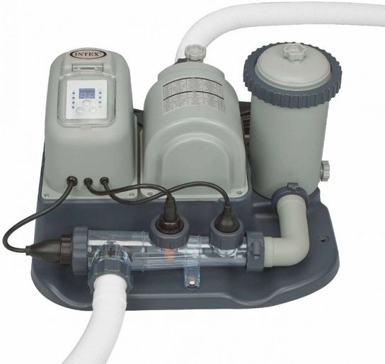 Krystal Clear Saltwater System Filter Pump Up To 7,000 Gallons by Intex