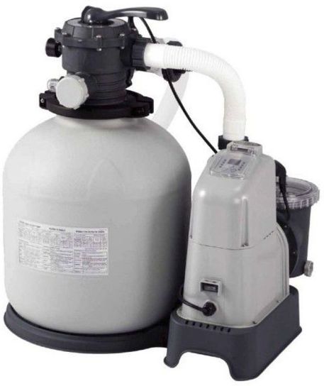 2650 Gall/Hr Krystal Clear Sand Filter Pump Saltwater System by Intex