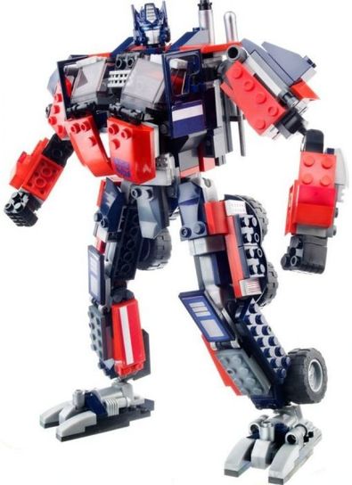 KRE-O Transformers Optimus Prime With Twin Cycles