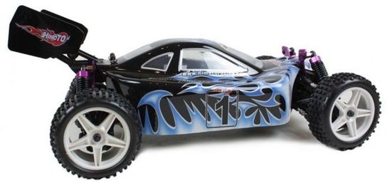 Radio Controlled 1:10 Scale 7.2v Off-Road Buggy 3101 - Blue Lightning