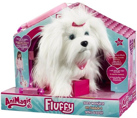 Animagic Fluffy Goes Walkies 2.0 Action Figure