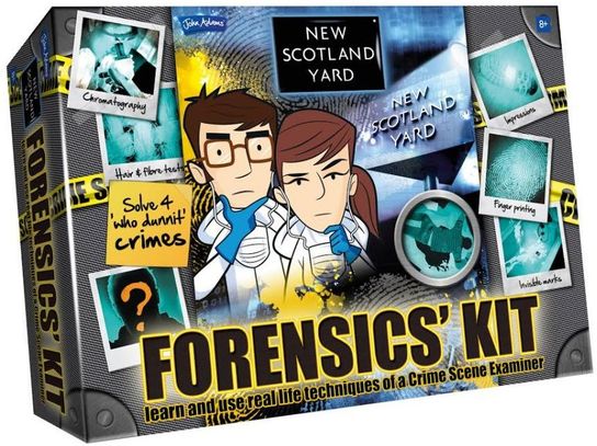 New Scotland Yard Forensics Kit by John Adams