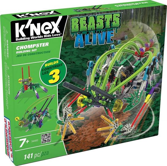 K'NEX Beasts Alive Chompster Building Set 