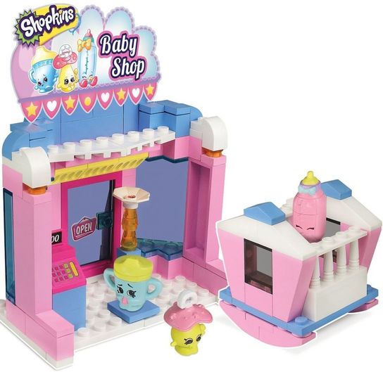 Shopkins Kinstructions Shopping Pack Wave 2 Baby Shop Building Set