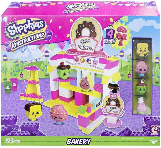 Shopkins Kinstructions Scene Pack Bakery Building Set (Multi-Colour) 