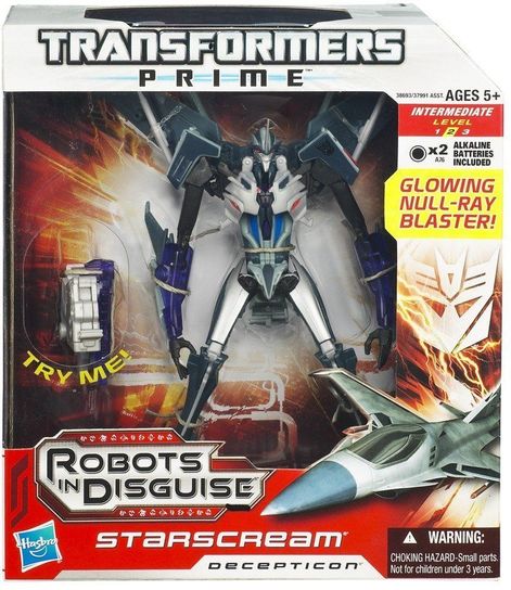 Hasbro Transformers Prime Voyager Starscream Decepticon