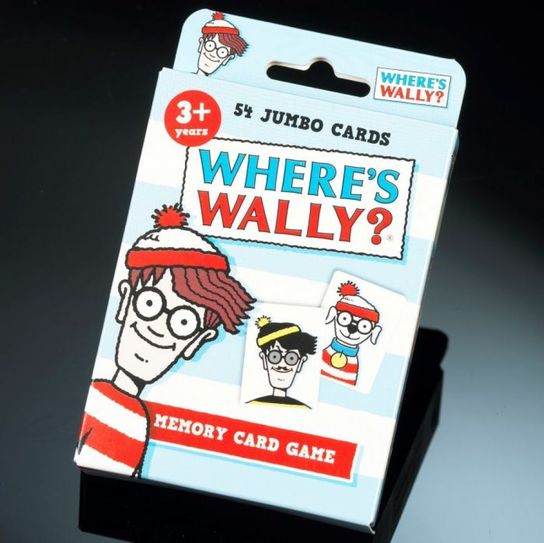 Where's Wally Memory Card Game