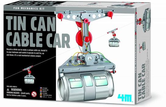 4M Tin Can Cable Car 