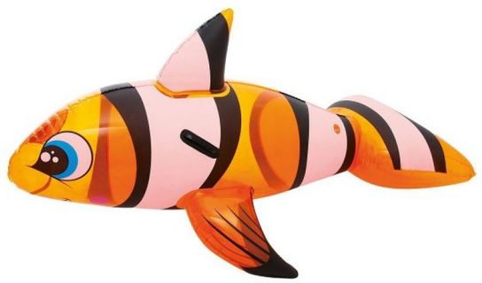 Clown Fish Ride-On Pool Inflatable