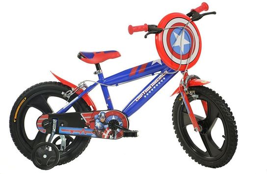Dino Bicycles - Captain America 16 Inch Wheels 
