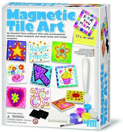 4M Magnetic Tile Art 