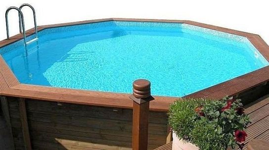 Octagonal Wooden Pool 3.55m by Doughboy