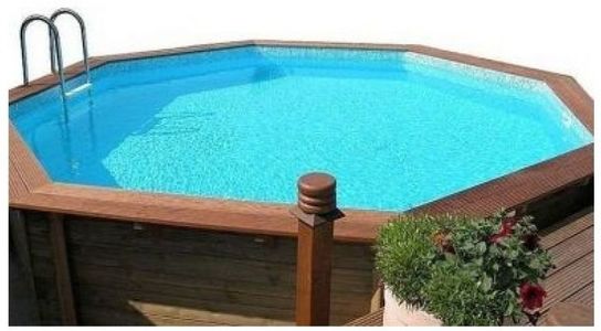 Octagonal Wooden Pool 5.3m by Doughboy