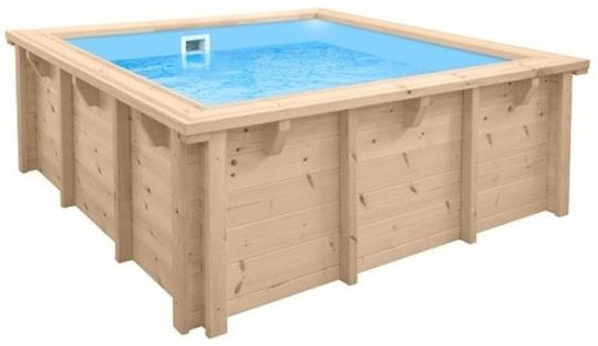 Square Wooden Pool 2.1m by Doughboy