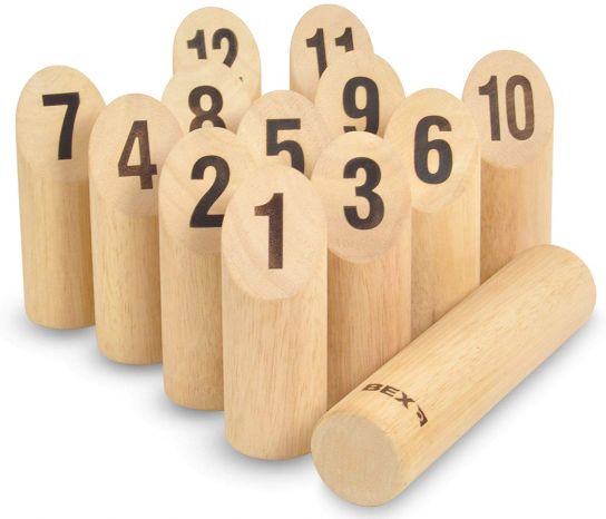 Number Kubb Original Lawn Game