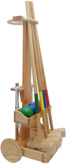 Original Croquet Set With Trolley