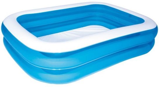 Blue Rectangular Family Paddling Pool 79" - 54005