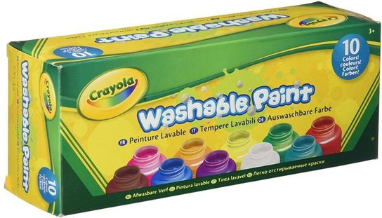 Washable Kid's Paint- Set of 10  by Crayola
