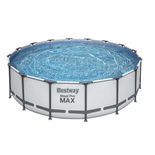 Bestway 5612Z Steel Pro Max Round Above Ground Pool 16ft x 48in