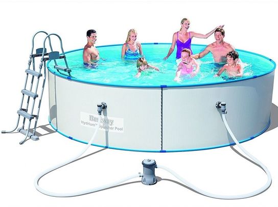 Hydrium Splasher Steel Wall Pool Set - 56377 - 12ft x 36in by Bestway