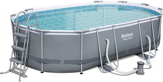 Power Steel Pool - 56448 - 16ft x 10ft x 42in by Bestway