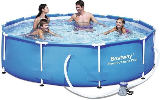 Bestway Steel Pro Metal Frame Round Pool 10ft x 30" - 56679