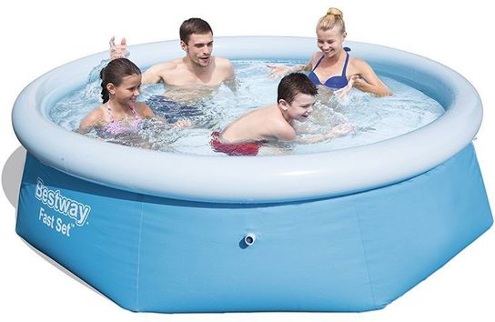 Bestway Fast Set Round Inflatable Pool 8ft x 26" No Pump - 57265