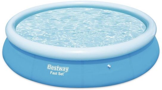 Fast Set Round Inflatable Pool - 57273 - 12ft x 30in (No Pump) by Bestway