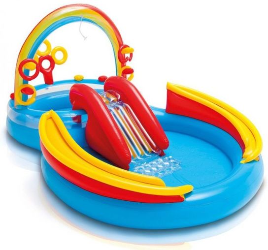 Rainbow Ring Play Centre Paddling Pool - 57453