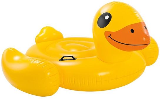 Yellow Duck Ride-On Pool Inflatable   by Intex