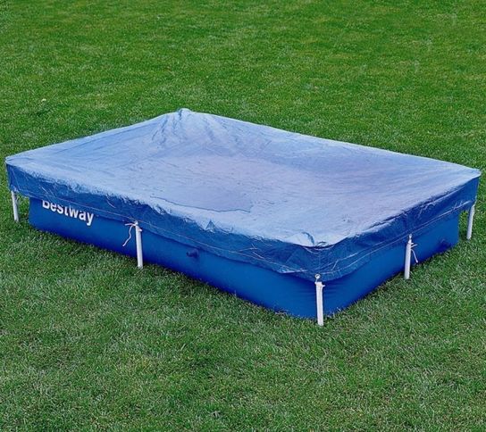 87" x 59" Metal Frame Winter Debris Pool Cover by Bestway