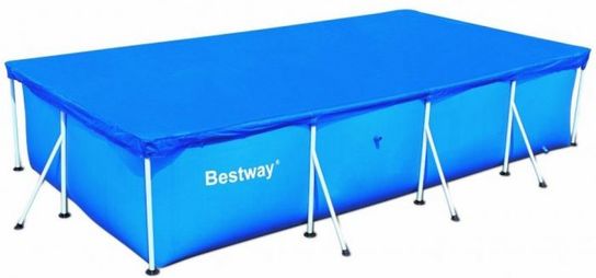 161" x 89" Metal Frame Winter Debris Pool Cover by Bestway